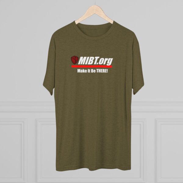 MIBT.org Unisex Tri-Blend Crew Tee - Make It Be THERE! Motivational Shirt - Image 12