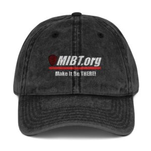 Vintage Embroidered Cap - Make It Be There
