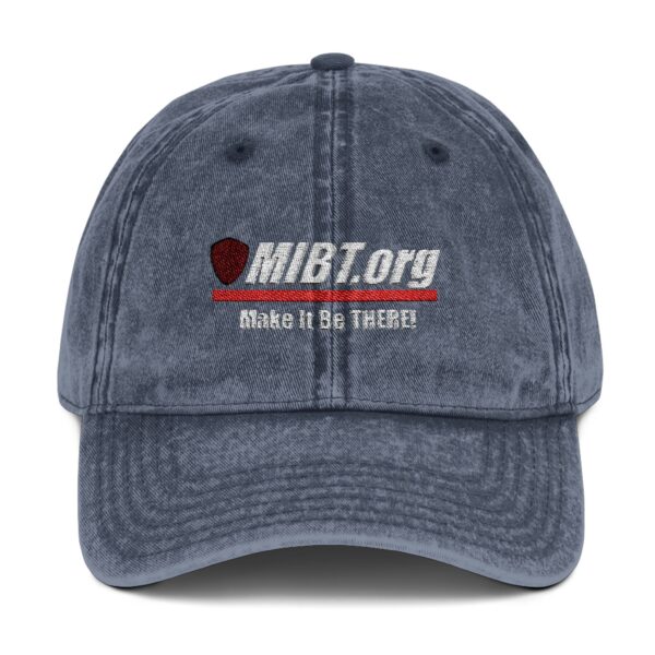Vintage Embroidered Cap - Make It Be There - Image 3