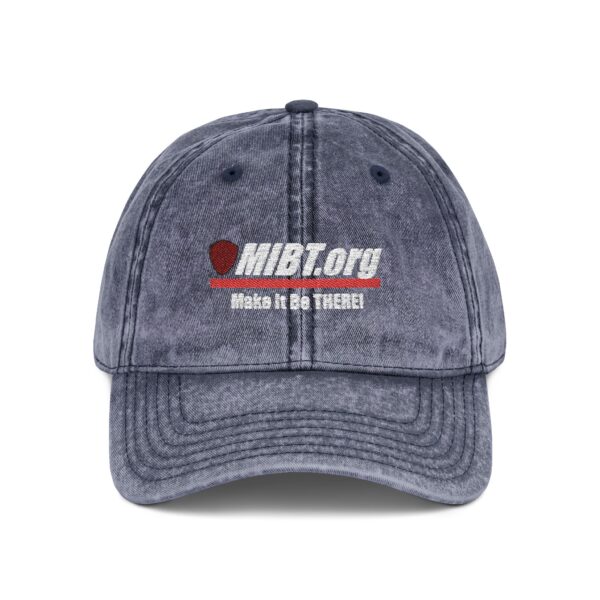 Vintage Embroidered Cap | MIBT | Make It Be There! - Image 9