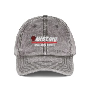 Vintage Embroidered Cap | MIBT | Make It Be There!