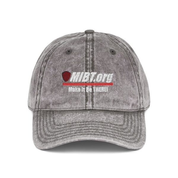 Vintage Embroidered Cap | MIBT | Make It Be There!