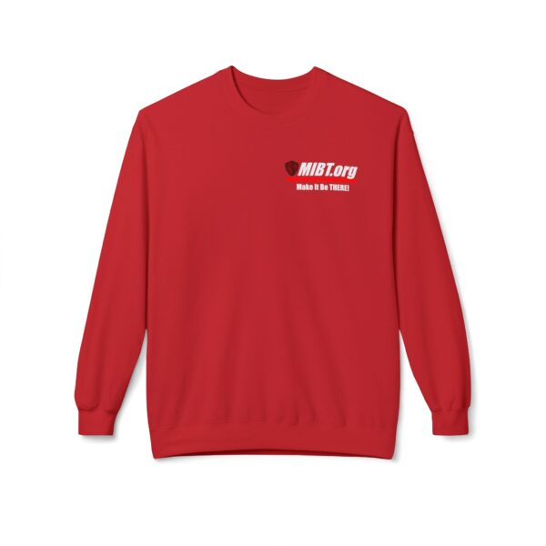 Unisex Fleece Crewneck Sweatshirt | MIBT | Make It Be There! - Image 11
