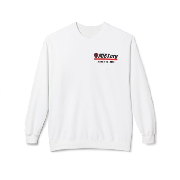 Unisex Fleece Crewneck Sweatshirt | MIBT | Make It Be There! - Image 2