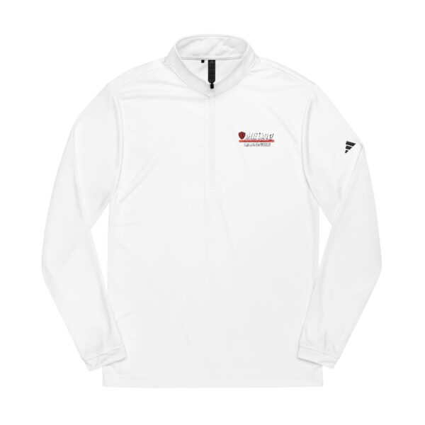 Adidas® Embroidered Quarter-Zip Pullover | MIBT | Make It Be There! - Image 3
