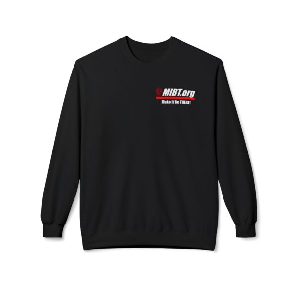 Unisex Fleece Crewneck Sweatshirt | MIBT | Make It Be There! - Image 15
