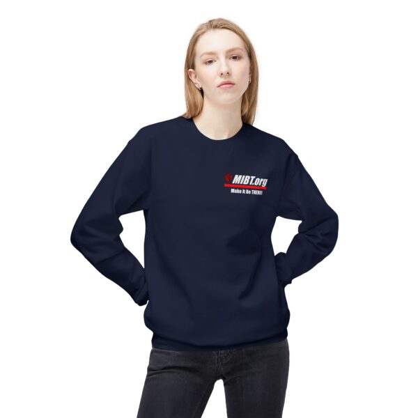 Unisex Fleece Crewneck Sweatshirt | MIBT | Make It Be There! - Image 25