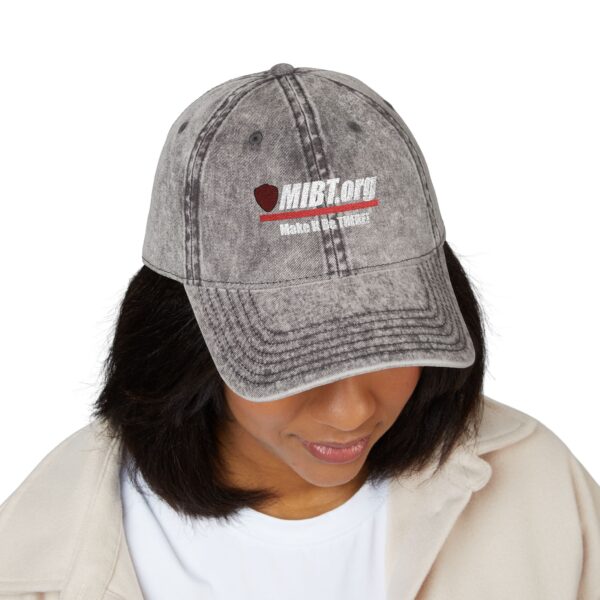 Vintage Embroidered Cap | MIBT | Make It Be There! - Image 4