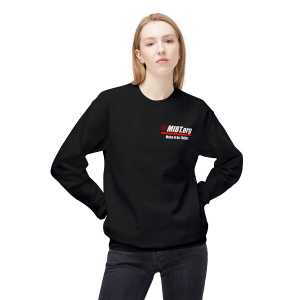 Unisex Fleece Crewneck Sweatshirt | MIBT | Make It Be There! - Image 17