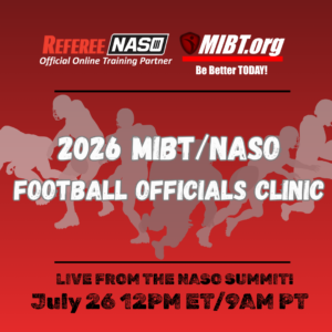 2026 MIBT/NASO Football Officiating Clinic