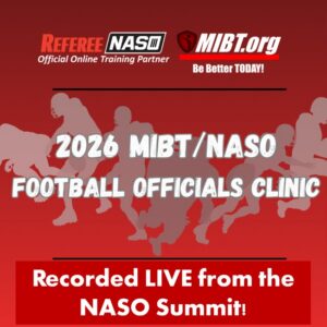 2026 MIBT/NASO Football Officiating Clinic