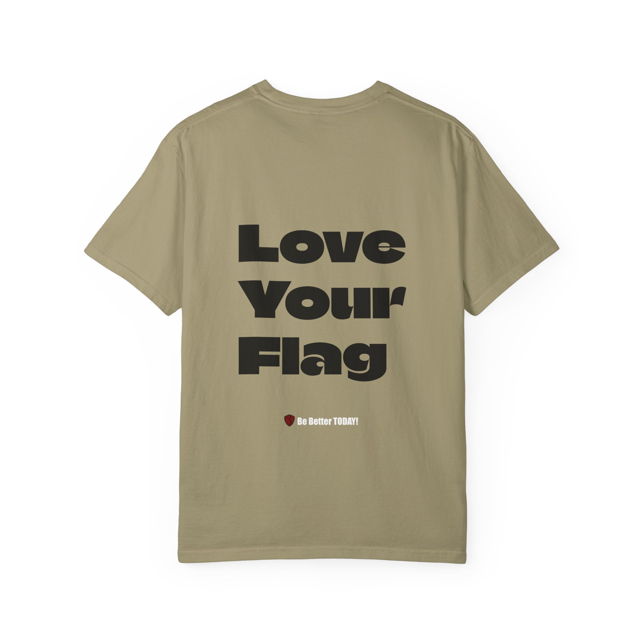Love Your Flag Garment-Dyed T-shirt | MIBT | Make It Be There! - Image 11
