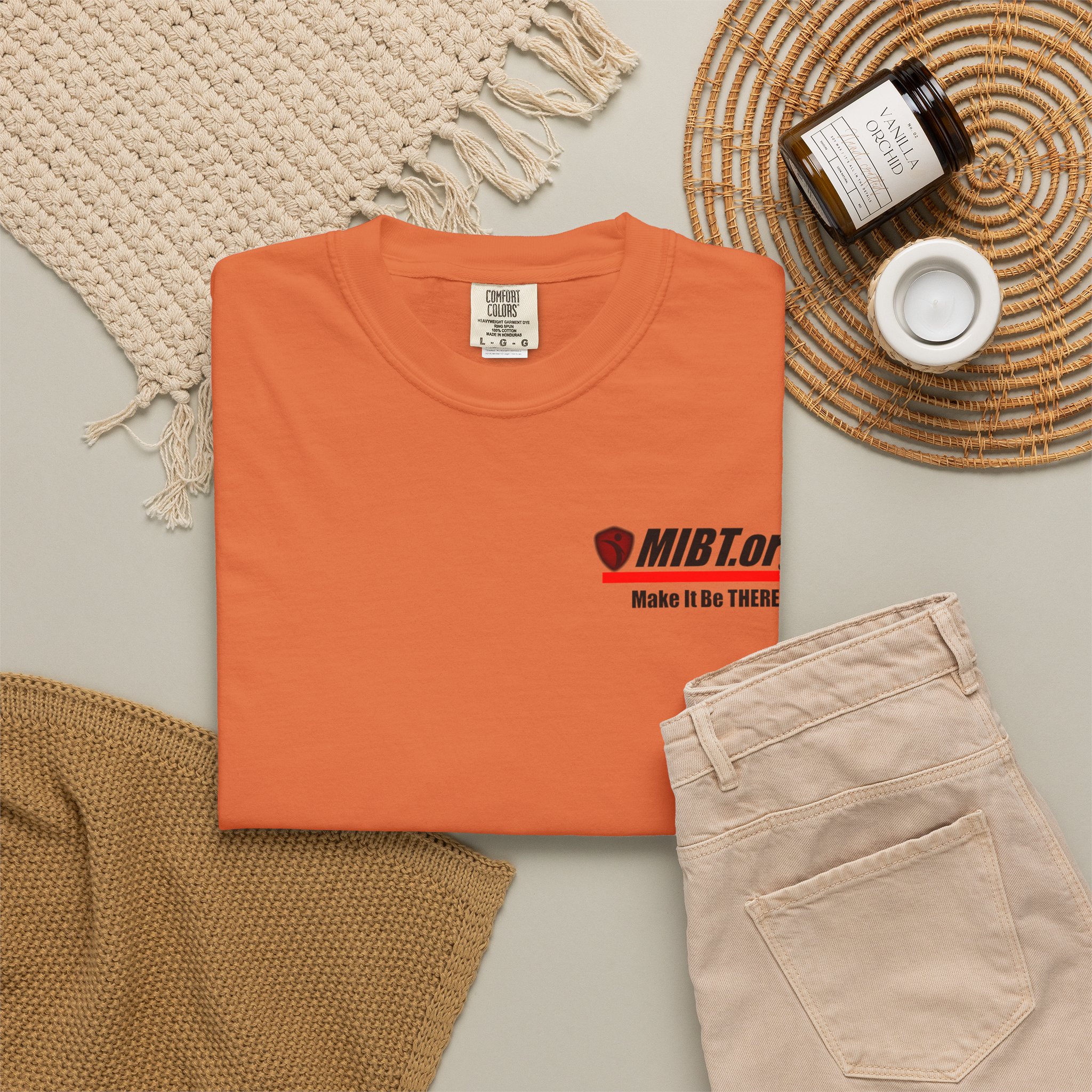 Whoa! Are We Gonna Go There? Garment-Dyed T-shirt | MIBT | Make It Be There! - Image 4